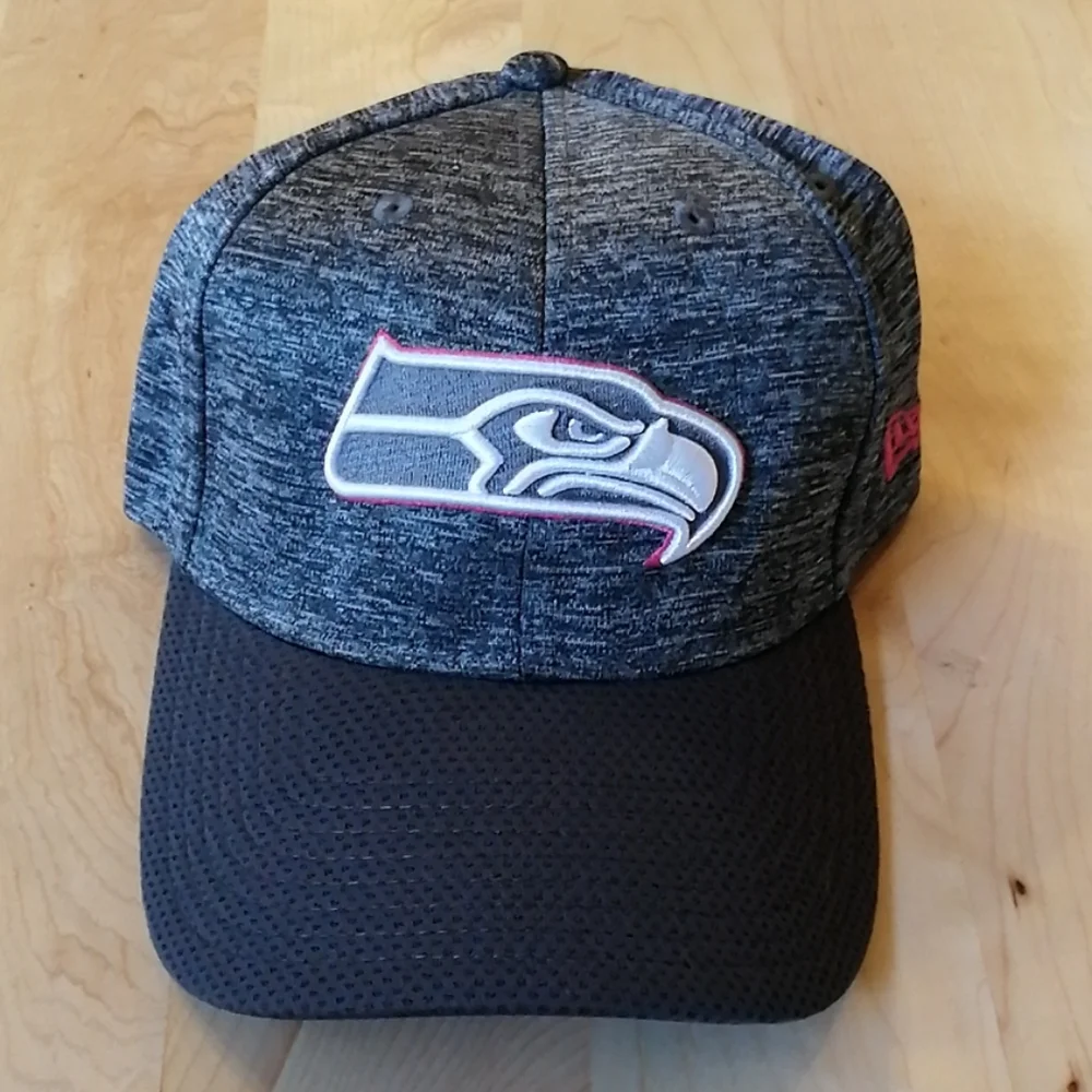 Seahawks breast cancer awareness hat